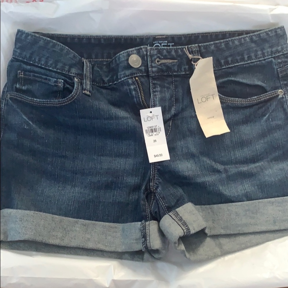 Ann Taylor Loft Denim Shorts